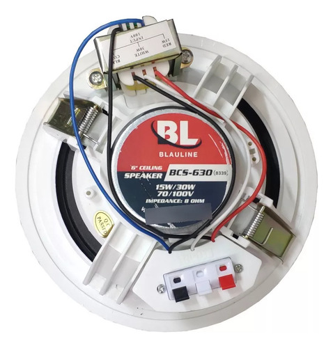 Parlante Techo Blauline Bcs 630 Musica Funcional Embutir Cjf