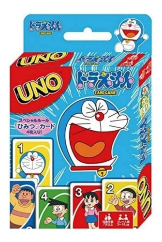 Juego De Cartas Doraemon (uno) Nuevo Gato Cósmico 