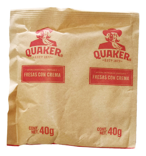 Avena Integral Quaker Instant Variedad De Sabores 31 Pzas