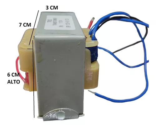 Transformador 12v 0 12v Tap Central 2a Amperios