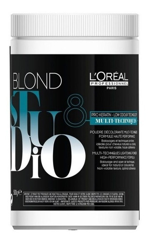 Decolorante Blond Studio Multi-techniques 8 500gr Loreal Pro
