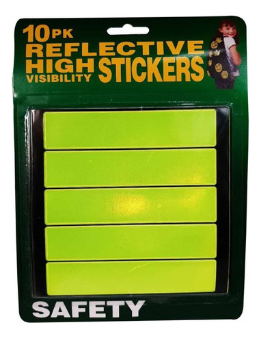 Stickers Reflectantes Autoadhesivos Diseños Pack X8
