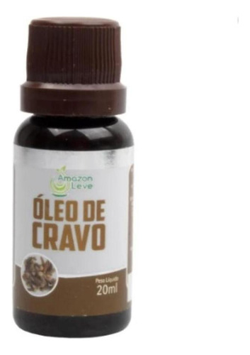 Óleo De Cravo 20ml Antisséptico AnaLGésico Buccal