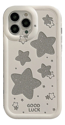 Funda De Teléfono Niche Design Glitter Star For 14