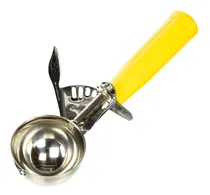 Comprar Cuchara Bochera Helado Acero Inoxidable Bocha Mango Plastico