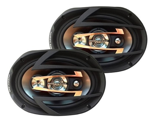 Boca Auto Falante Oval Hurricane 6x9 69 300wrms Quadriaxial