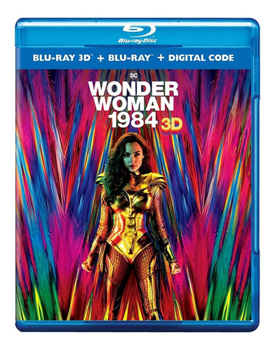 Blu Ray 3d Wonder Woman 1984 Original Dc Marvel 