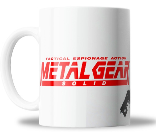 Taza - Gamer - Metal Gear - Solid Snake