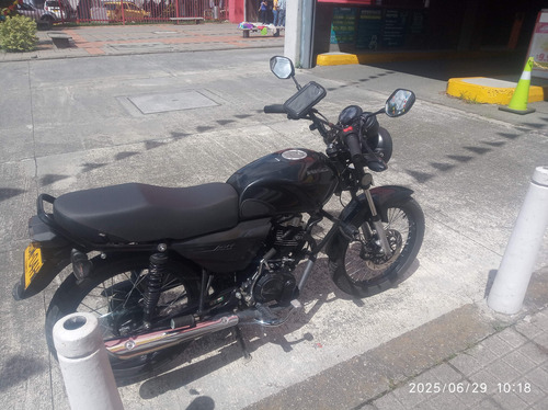 Akt Nkd 125 Negra En Garantía, Placa 0, Incluye Traspaso