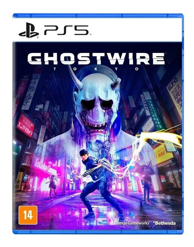 Jogo Ghostwire Tokyo Playstation 5 Midia Fisica Bethesda