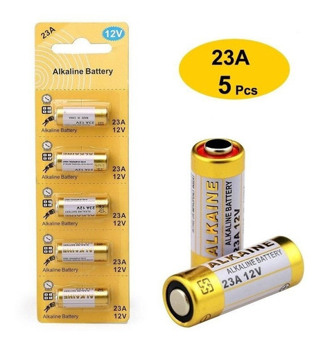  5 Baterias Pila 23a Control