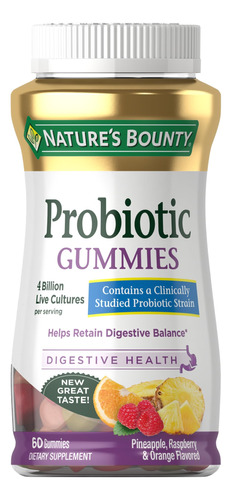 Natures Bounty -gomitas Probióticas 72900 1