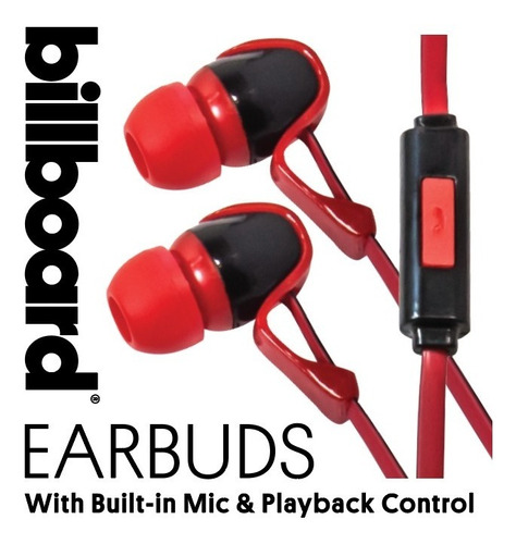Auricular Con Cable In Ear Cancelacion Ruido Microfono Billboard Original Colores Varios