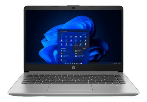 Laptop  HP 240 G9 plateada 14", Intel Celeron N4500  8GB de RAM 256GB SSD, Intel UHD Graphics (Jasper Lake 16 EU) 1366x768px Windows 11 Home