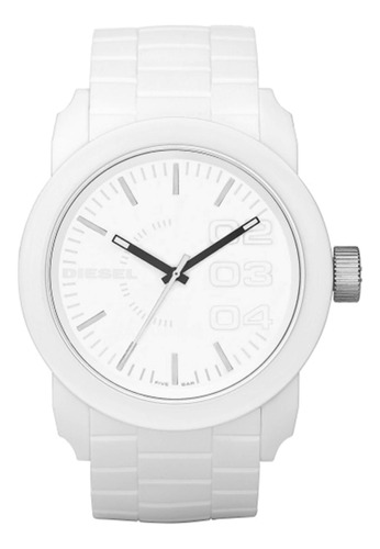 Reloj Para Hombre Diesel/white Silicone