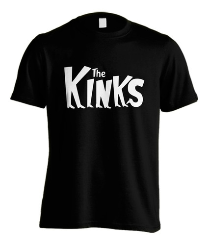 Remera The Kinks #01 Rock Artesanal Planta Nuclear