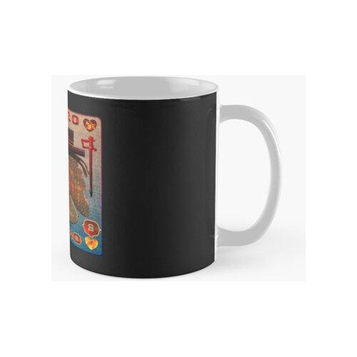 Taza La Leyenda Del Zorro - Tarjeta Reina De Corazones Del Z