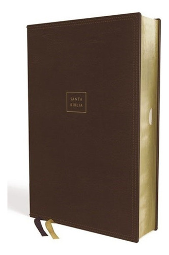 Biblia Del Ministro Letra Gigante Rvr1960 Leathersoft Café