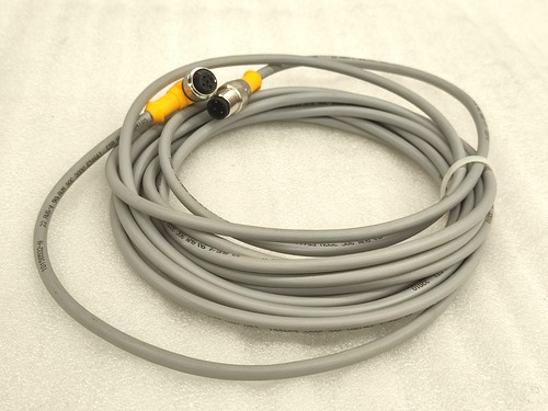 Cable Para Sensor U2437 Turck Hembra 4 Pines, Macho 4 Pines