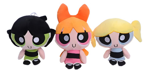 Chicas Superpoderosas Set 3 Peluches Artesanales