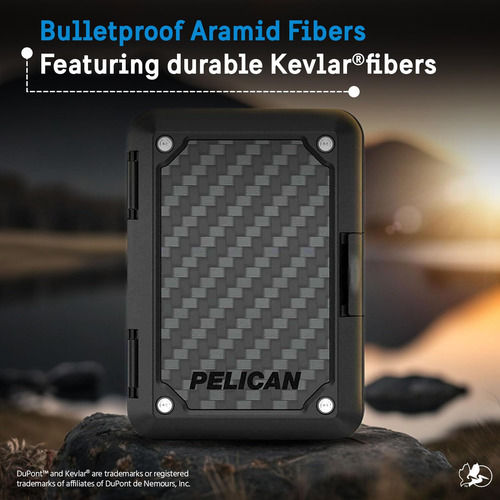 Magnetic Wallet Pelican For iPhone W/ Card Holder Rfid Black
