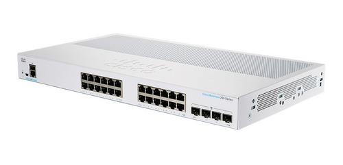 Switch Cisco Cbs250-24t-4g Adm L3 De 24 Puertos Gigabit 4sfp