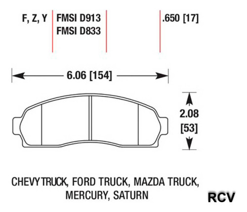 Balatas Disco  Delantera Para Chevrolet Equinox   2006