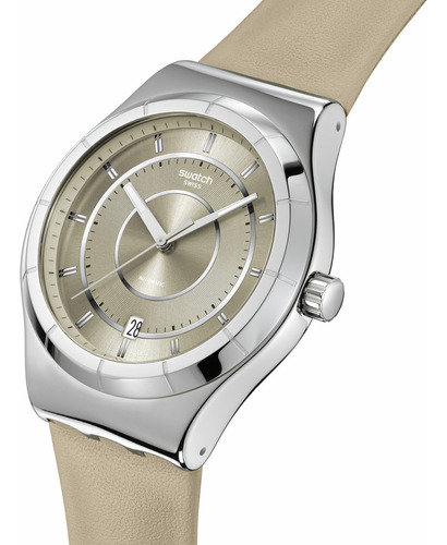 Reloj Swatch SWYIS434 color beige