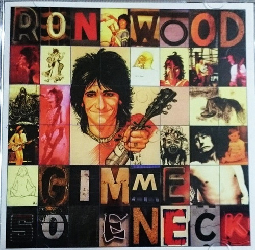 Ron Wood Cd 89 Red Gimme S Neck Japon Cerrado (sin Obi)