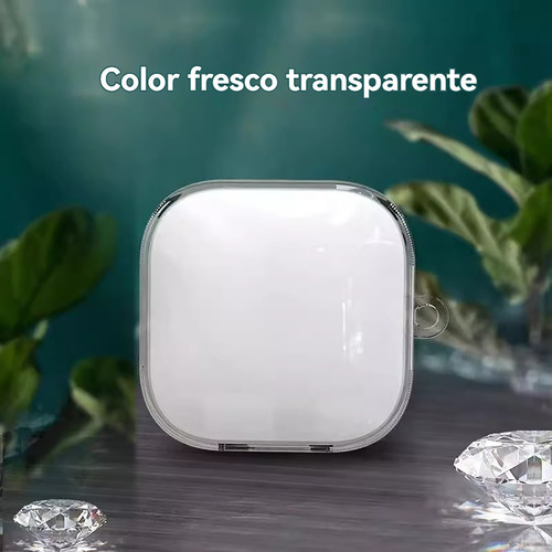 USDILU Funda Case Para Redmi Buds 6 Active Transparente Cover Uso Rudo Tpu Protector Carcasa Espesamiento
