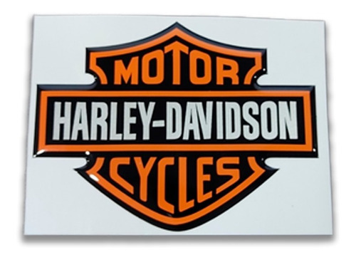 Emblema Resinado Harley Davidson Motor Clothes Rs8
