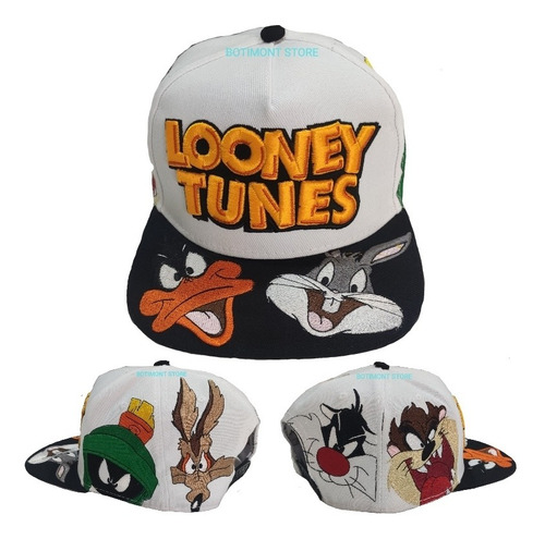 Gorras Looney Tunes, Bordadas. Varios Diseños. Warner Bros.