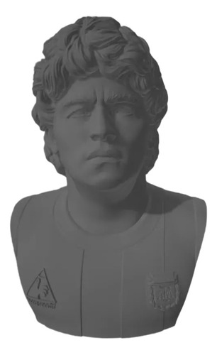 Maradona - Busto - Stl - Para Imprimir En 3d