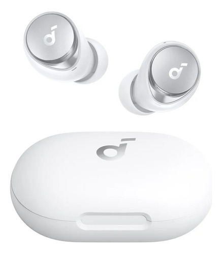 Audífonos Inalámbricos Soundcore A40 50hr Cancelación Ruido Color Blanco