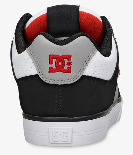 Imagen 4 de 8 de Tenis Dc Shoes Pure Black White Grey Skate Hombre