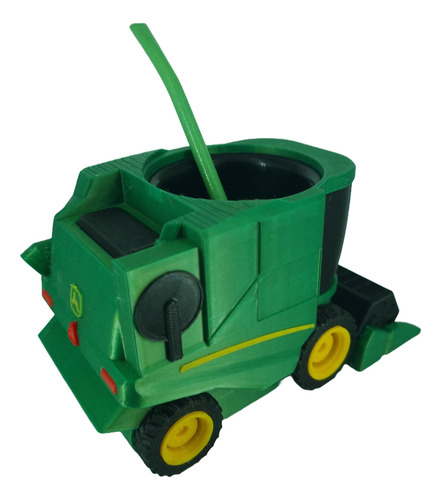 Kit Mate Y Yerbera Cosechadora En Impresión 3d. John Deere