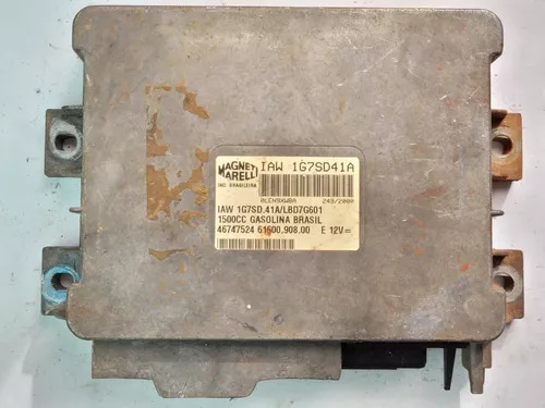 Modulo Injecao Fiat Palio 1.5 Mpi- Iaw 1g7sd.41a / Sem Cod (Usado)