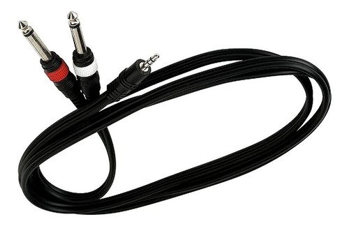 Imagen 2 de 2 de Cable Warwick Plug 3,5 St A 2 6,5 M X 1,8 Mtrs Rcl 20913 D4