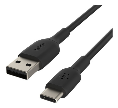 Imagen 2 de 4 de Cable Belkin Usb A Usbc Usb-c Original 100% 2 M Cab001bt2mbk
