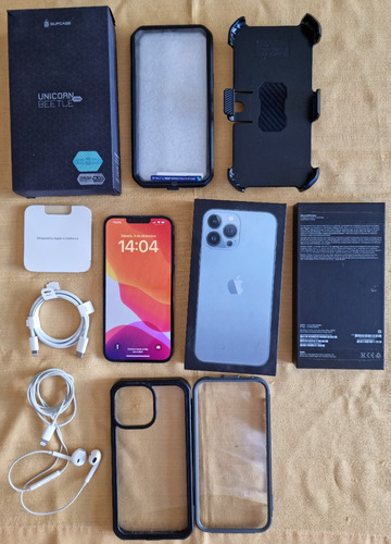 iPhone 13 Pro Max 256 Gb 6.7 Pulgadas Azul Sierra Desbloqueado (Usado)