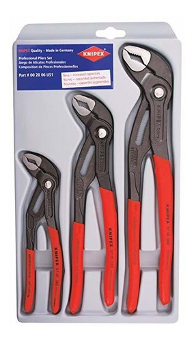 Herramientas Knipex 00 20 06 Us1, Cobra Alicates 7, 10 Y 12 