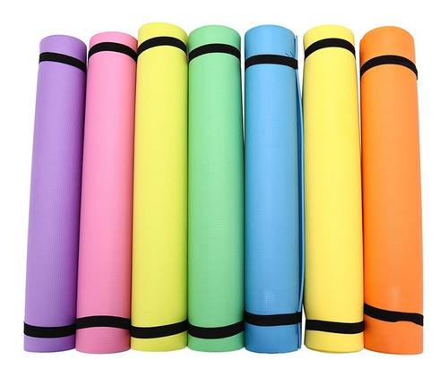Colchoneta Yogamat Pilates Gimnasia Abdominales 4mm Crazy