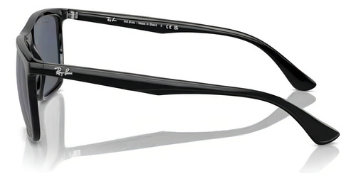 Óculos De Sol Ray-ban Preto 0rb4288l 601/8757 Cor da lente Classic Desenho Liso