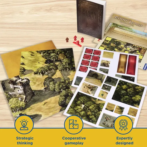 Juego De Mesa Thames & Kosmos Las Aventuras De Robin Hood: V