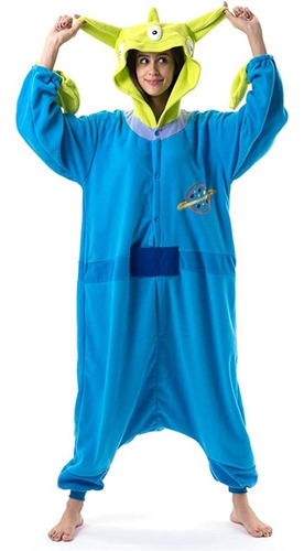 Kigurumi Unisex De Aliens Para Adultos Talla S