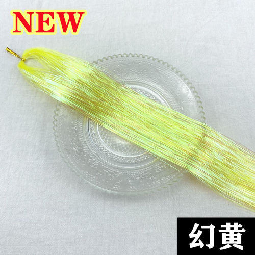 Jf Phantom Yellow (90 Cm) - Extensiones De Pelo De Oropel