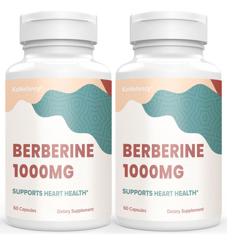 Konefancy Berberina 1000 Mg Con Silymarina, Suplementos De B