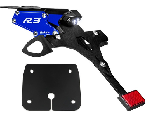 Suporte Placa Eliminador Rabeta R3 Yzf 2019 2020 Adaptador