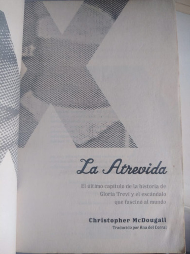 La Atrevida - Christopher Mcdougall - Gloria Trevi (Usado)