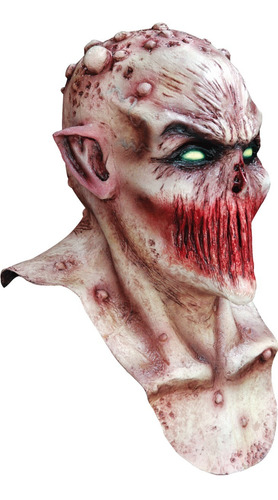 Máscara Deadly Silence Latex Halloween 26080 Color Crema Zombies